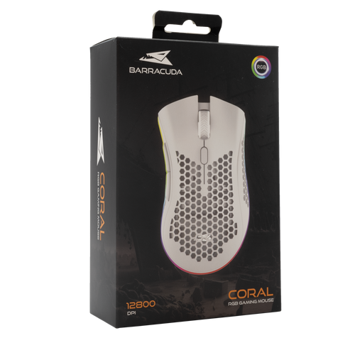 Baracuda BGM 032 CORAL, Mouse White slika 5