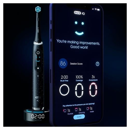 Oral-B električna četkica iO10 COSMIC BLACK slika 6