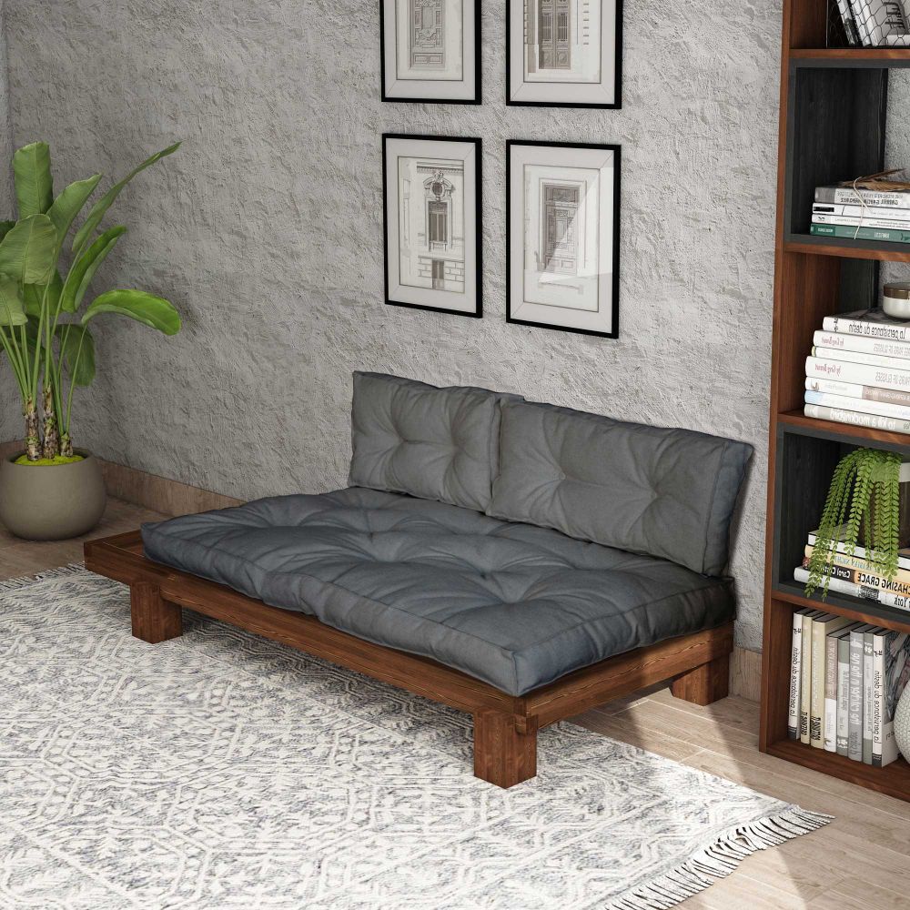 Lounger CPT8322-200, boje orah i siva slika 3