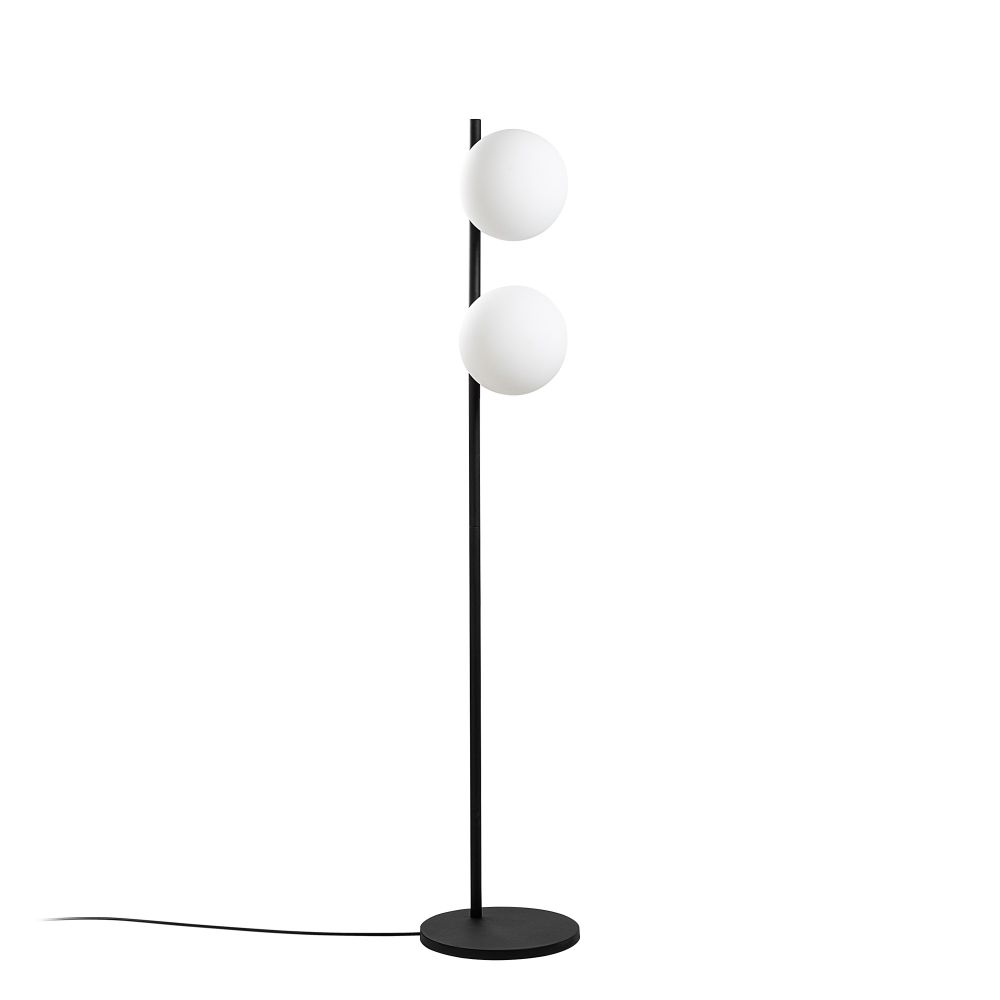 Dvoslojna Lampa za Pod - Crna slika 4