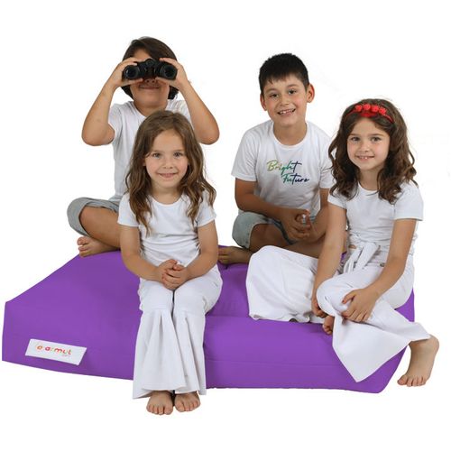 Atelier Del Sofa Vreća za sjedenje, Kids Double Seat Pouf - Purple slika 6