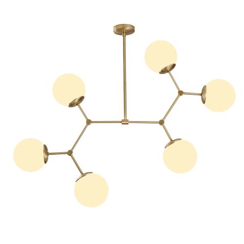 Damar - 6327 YellowWhite Chandelier slika 6