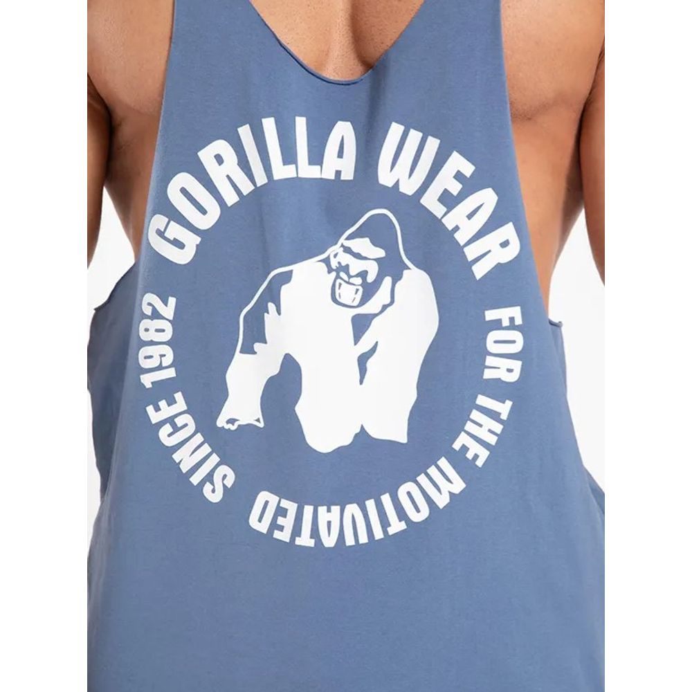 Gorilla Wear MELROSE Stringer Majica, Sivoplava slika 4