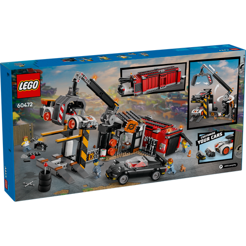 LEGO® CITY 60472 Odlagalište automobila slika 8