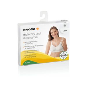 Medela - Maternity and Nursing Bra grudnjak za dojenje, veličina M, beli