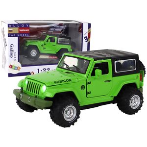 Rubicon off-road auto 1:32 zeleni