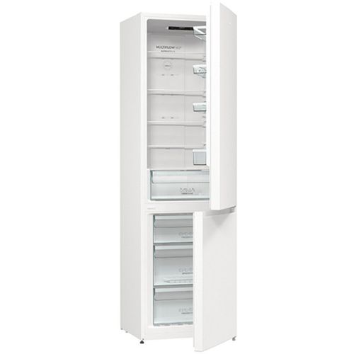 Gorenje NRK6201EW4 Kombinovani frižider, NoFrost, Visina 200 cm, Širina 60 cm, Bela boja slika 1