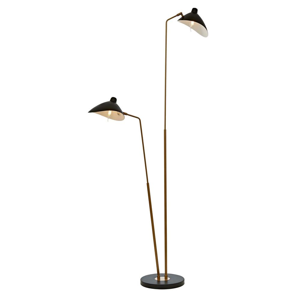 LM-9127-2BSY Crna Vintage Stajaća Lampa slika 1