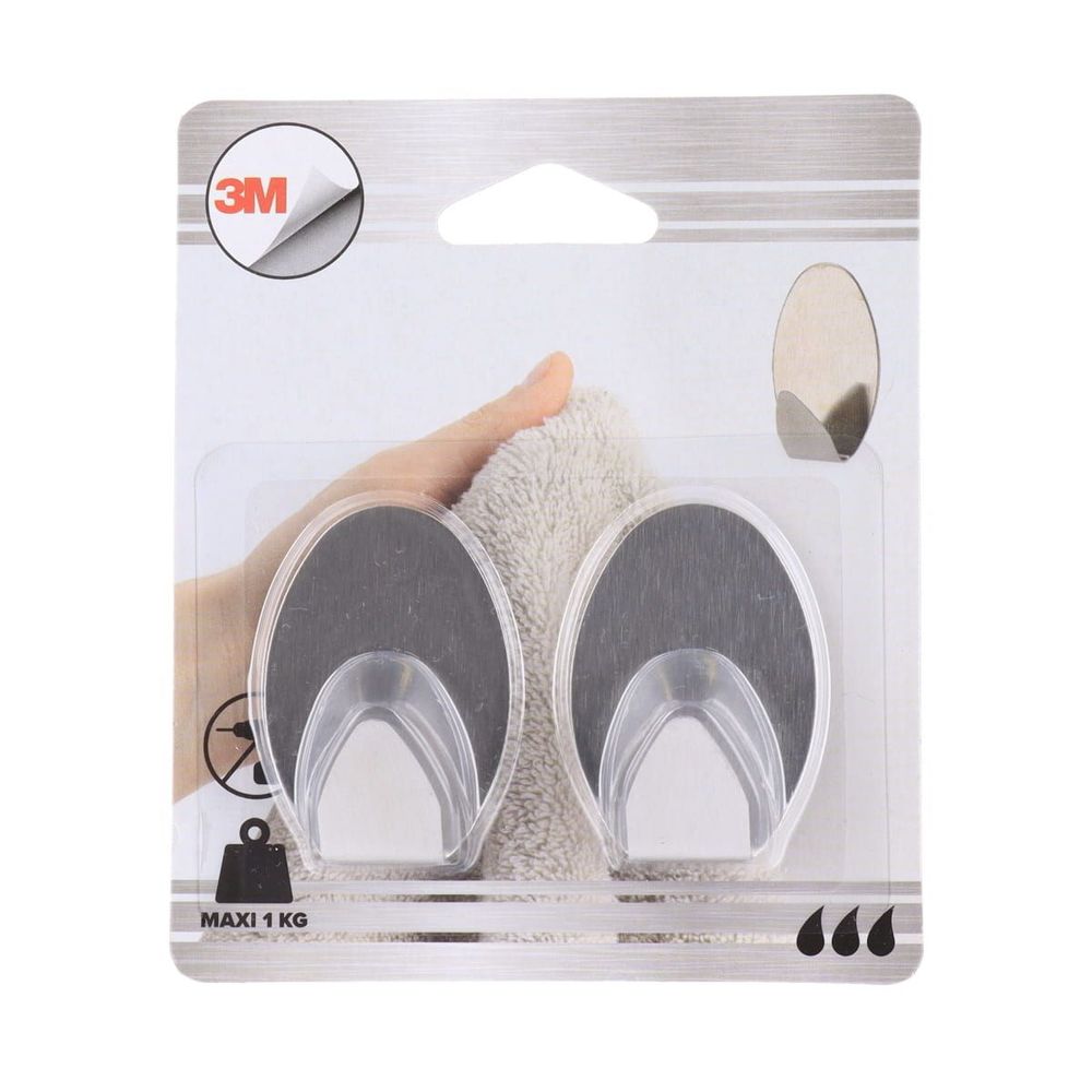 Tendance samoljepljiva kukica  inox 2/1 slika 2