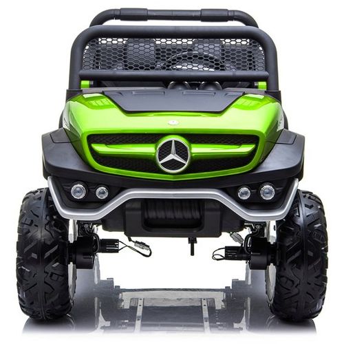 Licencirani Mercedes Unimog zeleni - auto na akumulator slika 5