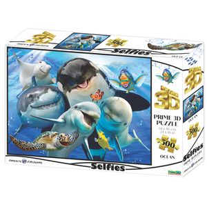 Puzzle 3D- Selfie - Ocean 500 kom