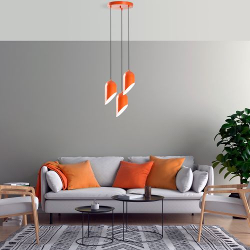 Kesik - 6176 - 3 - Orange Orange Chandelier slika 3