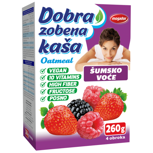 Dobra zobena kaša 260g šumsko voće          slika 1