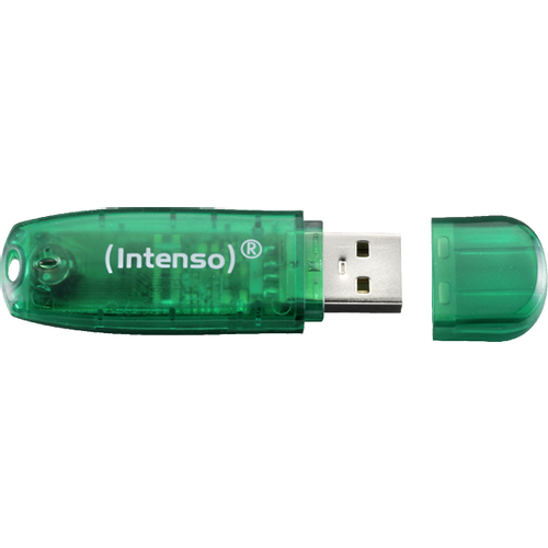 (Intenso) USB Flash drive 8GB Hi-Speed USB 2.0, Rainbow Line, ZELENI - USB2.0-8GB/Rainbow slika 2