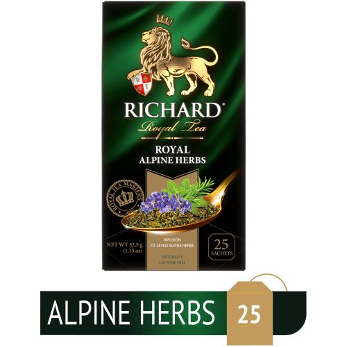 RICHARD Royal Alpine Herbs – Čaj od alpskih biljaka 25 X 1,3g 111374 slika 1