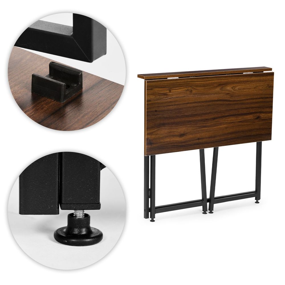ModernHome sklopivi stol 80 × 45 cm za laptop – loft slika 8