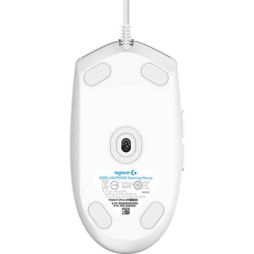 LOGITECH G102 LIGHTSYNC Gaming Mouse - WHITE - EER slika 8