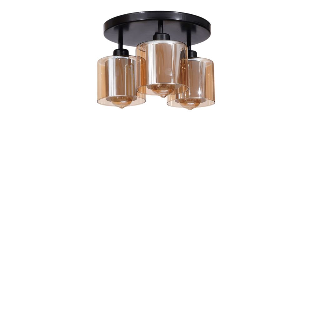 Opviq Luster 648, med, crna slika 3