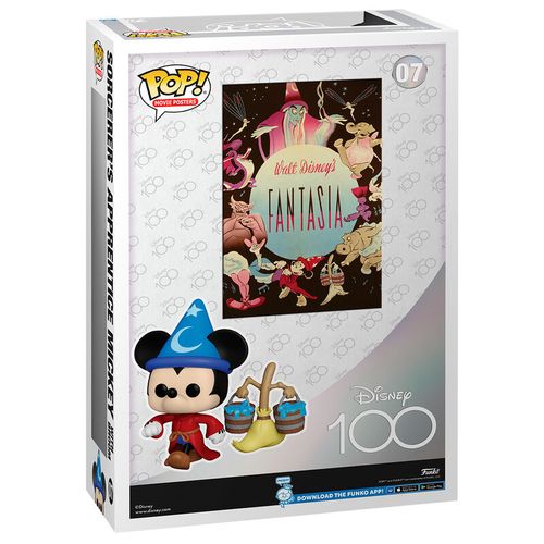 POP figura Filmski Poster Disney 100. Fantasia Čarobnjakov Šegrt Mickey slika 3