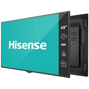 Hisense digital signage display 49BM66AE 49'' / 4K / 500 nits / 60 Hz / (24h / 7 dana)