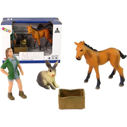 Set figurica veterinar s konjem i zecom slika 1