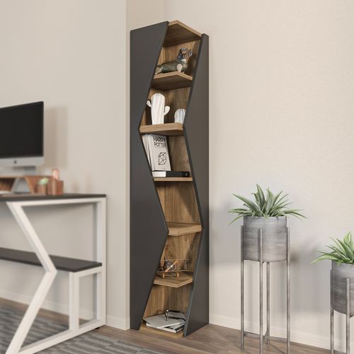 Arrow - Black, Walnut Black
Walnut Bookshelf slika 2