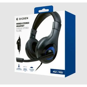 Bigben Stereo Gaming slušalice PS5 crne PS5HEADSETV1