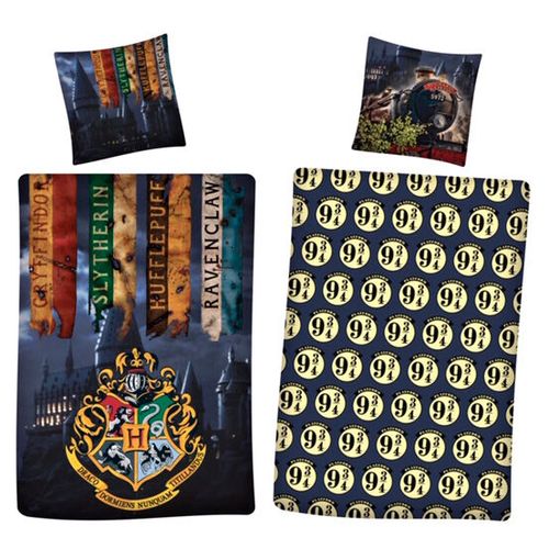 Harry Potter Set Posteljina s Dva Lica 140x200 cm slika 1