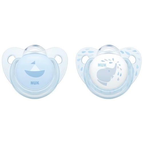 NUK duda varalica - silikon baby blue 0-6m 2/1 10730051 slika 2