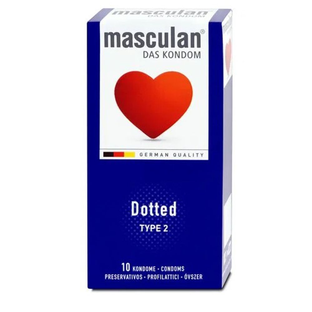 Masculan prezervativi Tip 2 Tačkasti 10/1 slika 1