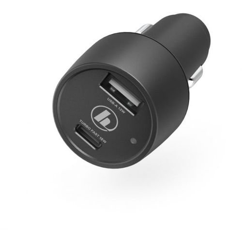 Hama PD Qualcomm® auto punjač USB-C+USB-A, 30W slika 2