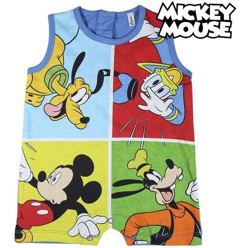 Kombinezon za Bebe Bez Rukava Mickey Mouse slika 1