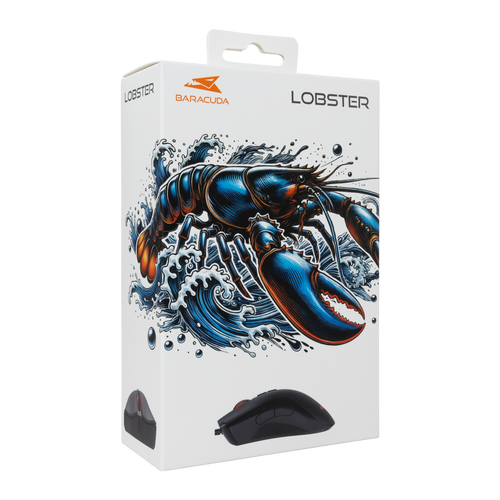 Baracuda BGM 081 LOBSTER, Mouse Black slika 5