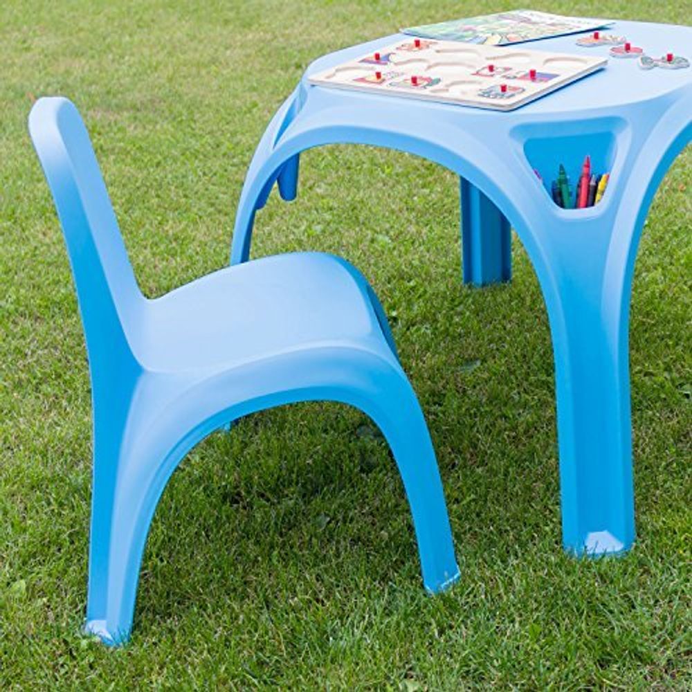 Keter Stolica za djecu 49x39x53cm plava slika 2