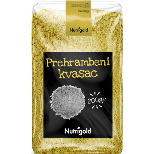 Nutrigold Prehrambeni kvasac - 200g  slika 1