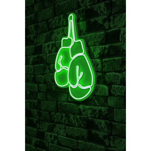 Wallity Ukrasna plastična LED rasvjeta, Boxer - Green slika 1