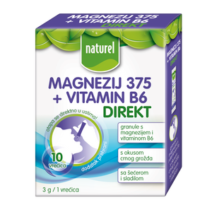 Naturel Magnezij + Vitamin B6 Direkt granule 30g