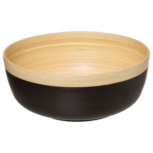 FIVE zdjela MODERN - 30x12 cm - bambus - crna