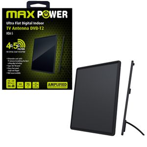 MAXPOWER antena TV s pojačalom HDA-5 UHF+VHF 36db 5G filter