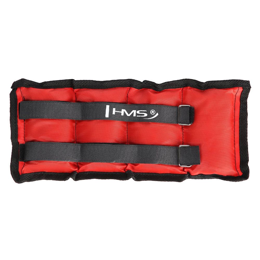 Ob03 crveni utegovi za vježbanje za gležanj i zglob 2 x 1,5 kg hms slika 4