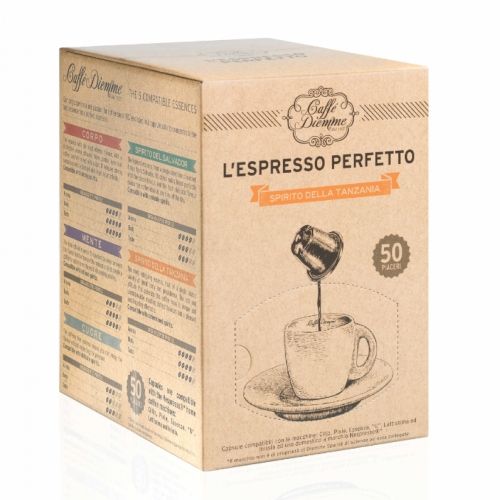 Caffe Diemme kapsule SPIRITO DELLA TANZANIA 280g 50 kapsula slika 1