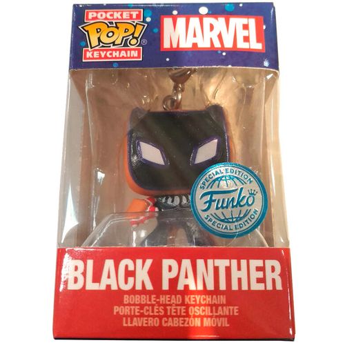 Pocket POP Keychain Marvel Holiday Black Panther slika 1