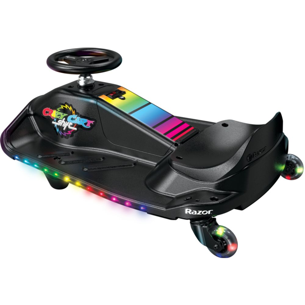 Razor Električno karting vozilo Kids Crazy Shift Lightshow Black slika 3