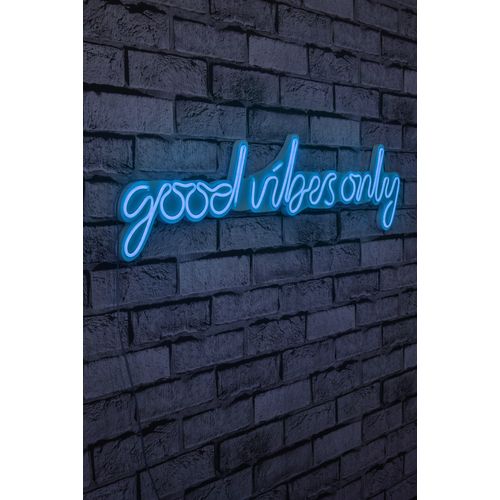 Wallity Good Vibes Only - Plava dekorativna plastična LED rasveta slika 3