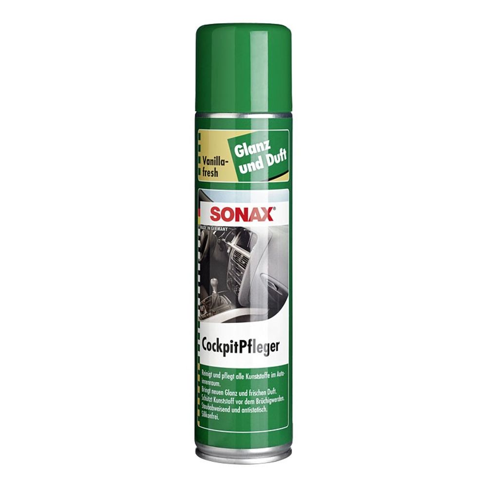 SONAX Kokpit sprej, vanilija, 400ml slika 1