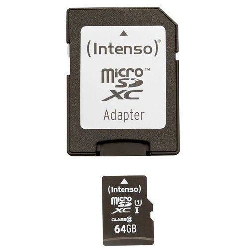 Intenso Premium microSDXC kartica 64 GB Class 10, UHS-I uklj. SD adapter slika 2