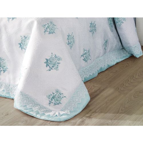 Jaden Turquoise
White Double Bedspread Set slika 3