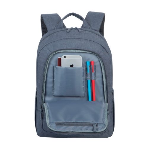 Ruksak RivaCase 15.6" Alpendorf 7560 Grey laptop Canvas backpack slika 5