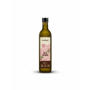 Nutrigold Sezamovo ulje hladno prešano - Organsko 500ml