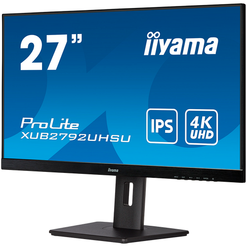 IIYAMA 27" ETE IPS Monitor s UHD rezolucijom i prilagodljivim postoljem slika 3